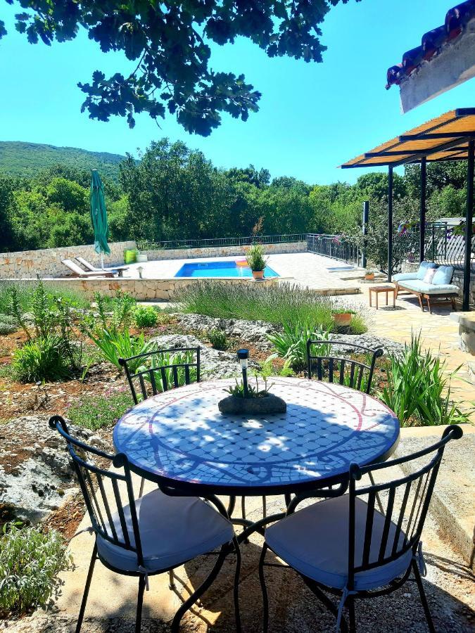 Relaxing Dalmatian House In Village Ljubitovica Dış mekan fotoğraf
