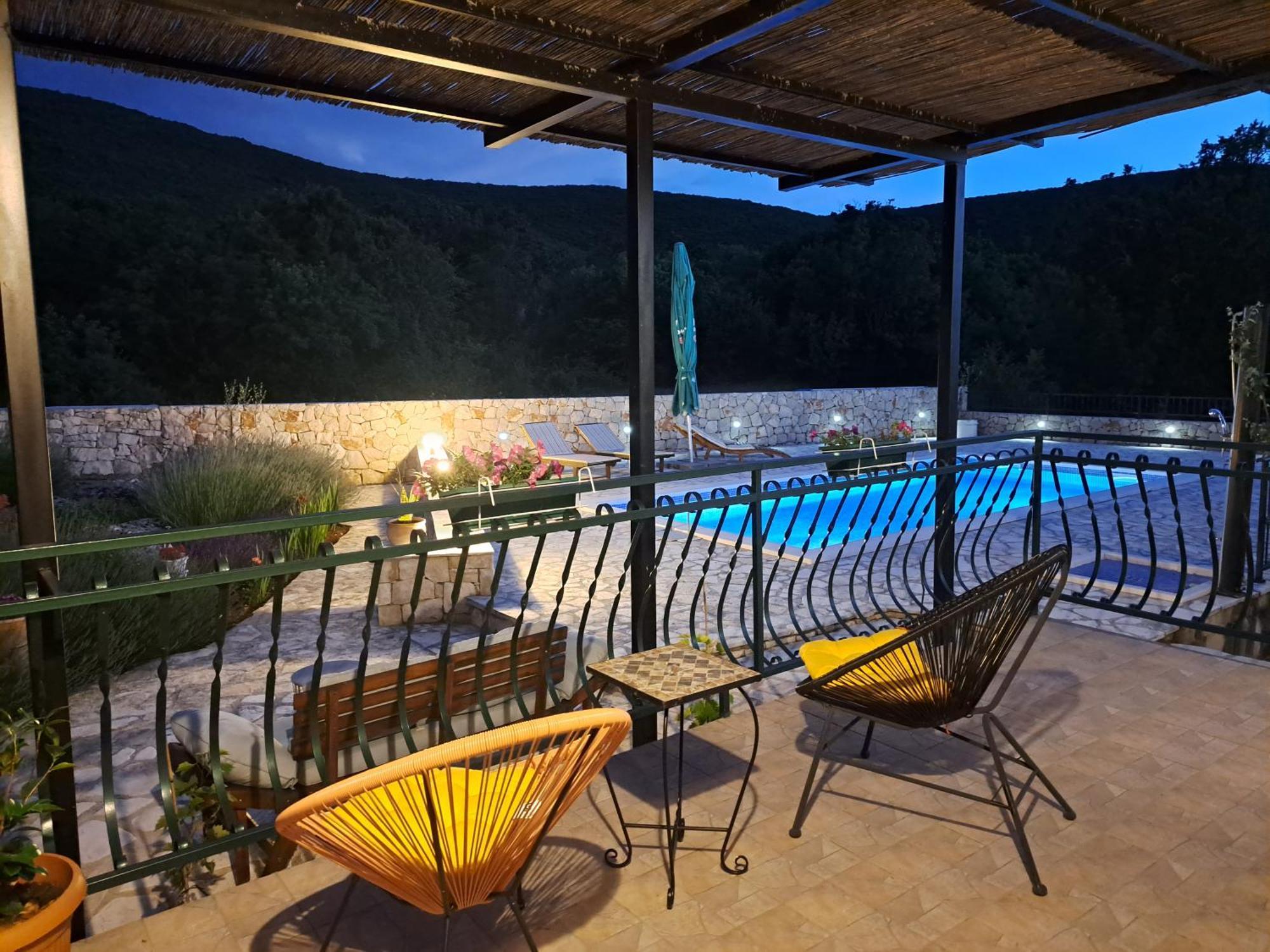 Relaxing Dalmatian House In Village Ljubitovica Dış mekan fotoğraf